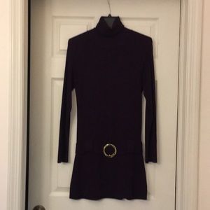 INC mini dress with built in belt